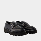 Marion Flat Shoes - Carel - Leather - Black