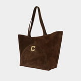 Clemenceau Shopper Bag - Carel - Leather - Brown