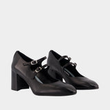 Alice Flex Pumps - Carel - Leather - Black
