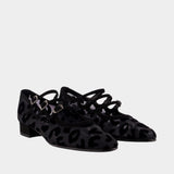 Ariana R ballet flats - Carel - Leather - Black