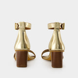 Caprese Wings Sandals - Zadig & Voltaire - Leather - Gold