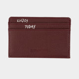Zv Pass Cardholder - Zadig & Voltaire - Leather - Bordeaux