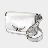 Le Zazi Crossbody - Zadig & Voltaire - Leather - Silver