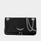 Rock Ii Wallet On Chain - Zadig & Voltaire - Leather - Black