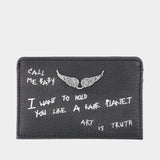 Zv Pass Wallet - Zadig & Voltaire - Leather - Black