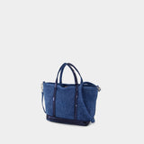 Shopping bag XS - Vanessa Bruno - Linen - Blue