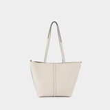 Tote Pm 白色皮制购物包