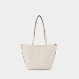 Tote Pm 白色皮制购物包