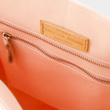 Cabas L粉色大号棉质购物袋包托特包