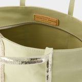 Cabas S黄色小号棉质购物袋包托特包