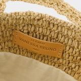 Xs Shoulder Bag - Vanessa Bruno - Raphia - Khaki