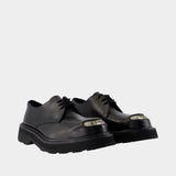 New Smile Derbies - Kenzo - Leather - Black