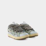 Sneakers Curb 皮质中帮厚底运动鞋