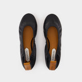 Ballerinas 皮质芭蕾舞鞋