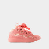 Curb 粉色合成材质运动鞋