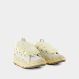 Curb Sneakers - Lanvin - Leather - White