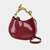 Pm Poignee Chat Crossbody - Lanvin - Leather - Red