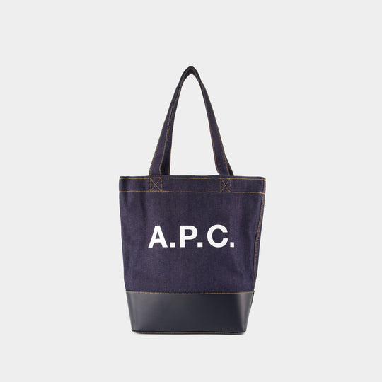 Tote Axel 蓝色棉质托特包