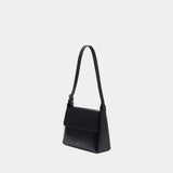 Virginie Flap Shoulder Bag - A.P.C. - Leather - Black