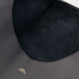 Le Neige黑色皮制单肩包