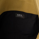 Ninon棕色羊毛托特包购物袋包