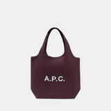 Ninon Shopper Bag - A.P.C. - Synthetic - Burgundy