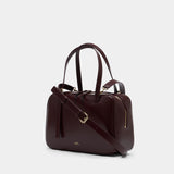 Virginie Box Purse - A.P.C. - Leather - Red