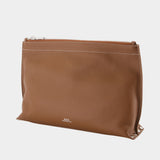 Neige Clou Vanity Case - A.P.C. - Leather - Brown