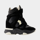 Balskee Gz Sneakers - Isabel Marant - Leather - Black
