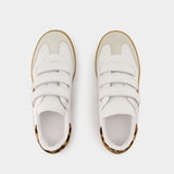 Beth 豹纹皮制运动鞋