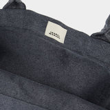 Yenky Gz黑色棉质购物袋包托特包