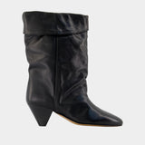 Dalby boots - Isabel Marant - Leather - Black