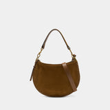 Oskan Soft Zip Gz Shoulder Bag - Isabel Marant - Leather - Brown