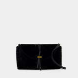 Silao Pouch Gb 黑色皮制斜挎包