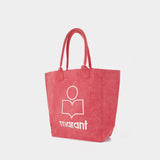 Yenky Gz红色棉质购物袋包托特包
