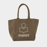 Small Yenky Gz 卡其色棉质小号购物包