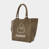 Small Yenky Gz 卡其色棉质小号购物包