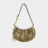 Oskan Moon Gb Shoulder Bag - Isabel Marant - Leather - Beige