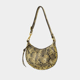Oskan Moon Gb Shoulder Bag - Isabel Marant - Leather - Beige
