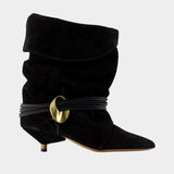 Edrika Gz Boots - Isabel Marant - Leather - Black