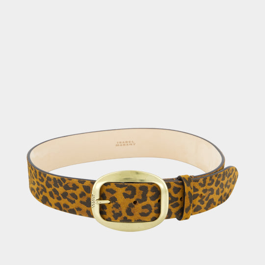 Dara Ga Belt - Isabel Marant - Leather - Printed