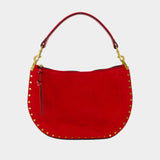 Oskan Gz Shoulder Bag - Isabel Marant - Leather - Red