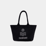 Yenky Gf Shopper Bag - Isabel Marant - Cotton - Black