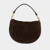 Oskan Gd Shoulder Bag - Isabel Marant - Leather - Brown