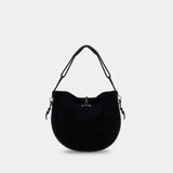 Oskan Gd Shoulder Bag - Isabel Marant - Leather - Black