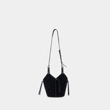 Tampa Mini Gd Shoulder Bag - Isabel Marant - Leather - Black