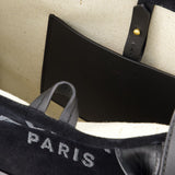 B-Army Small 黑色小牛皮小号购物袋包托特包