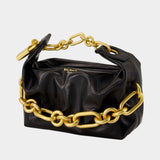Sync Mini Shoulder Bag - Balmain - Leather - Black