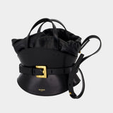 Shuffle Mini Bag - Balmain - Leather - Black