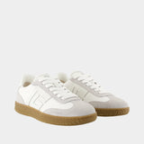 Swan Sneakers - Balmain - Leather - White